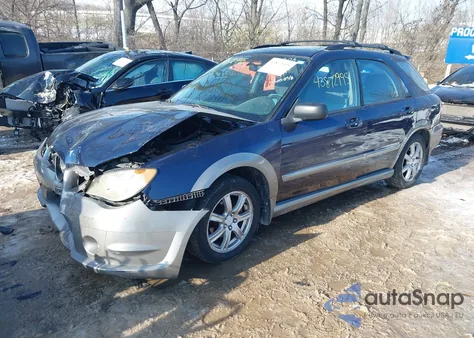 2006 Subaru Impreza Outback Sport z USA, uszkodzony, nr VIN JF1GG68636H805058